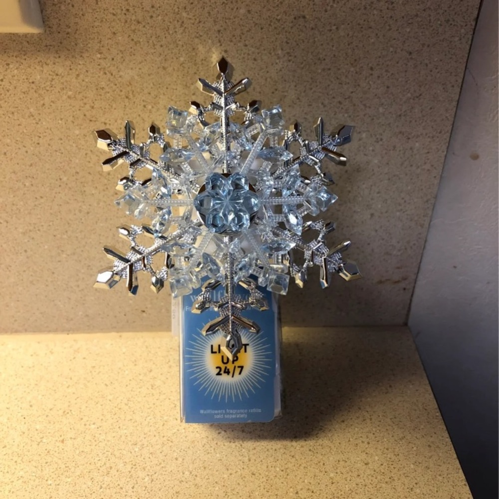 Snowflake Wallflower Holder